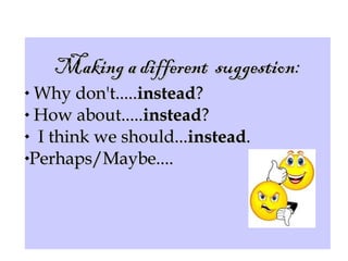 Making suggestions | ODP