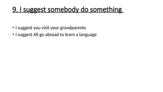 Making suggestions Powerpoint for students | PPTX