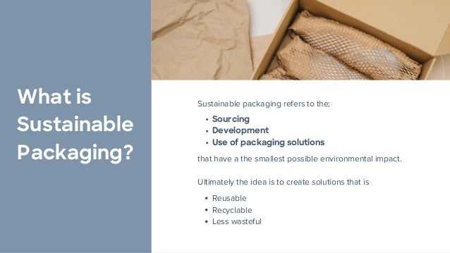 Making Sustainable Choices With Product Packaging | PDF