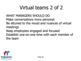 Page 34Virtual teams