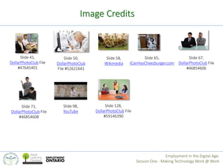 Image Credits 
Slide 50, 
DollarPhotoClub 
File #52621641 
Slide 58, 
Wikimedia 
Slide 65, 
ICanHasCheezburger.com 
Slide ...