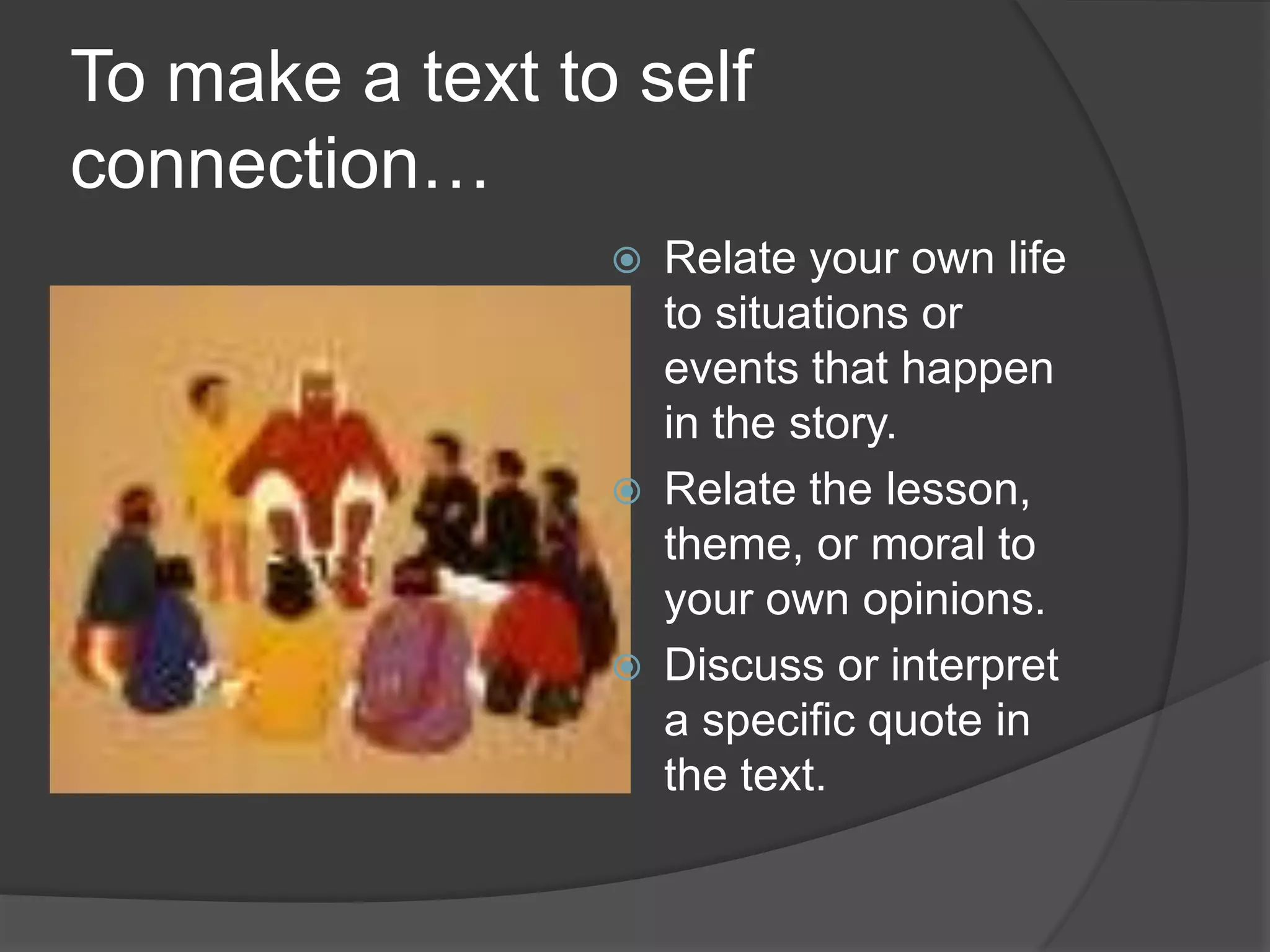 Making Text Connections