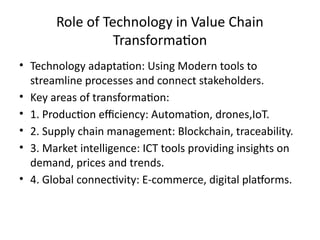 Making the Agricultural Value Chain Local to global.pptx