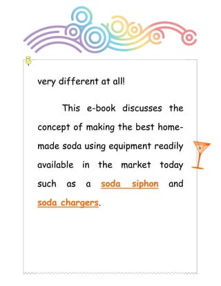 Making the Best Homemade Soda | PDF