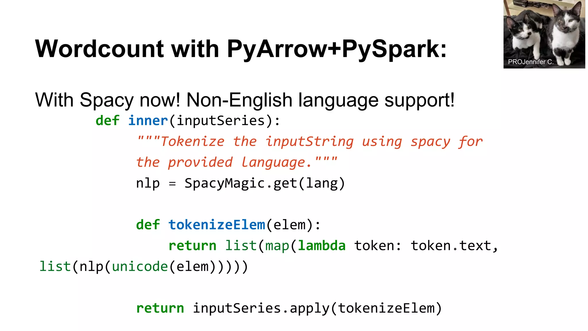 Making the big data ecosystem work together with Python & Apache Arrow ...