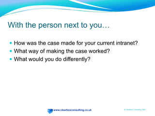 Why have a business case?