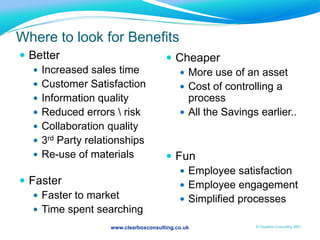 Costs Checklist – Another Interactive BitRecurringSupport TeamSoftware maintenanceTraining (ongoing)Help DeskHardware UpdatesNetworkConsultingOne OffProject TeamLicensesIntranet DesignComponent developmentMigrationInitial HardwareTraining (initial)