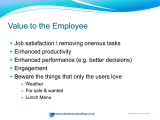 Pulling it All TogetherSpreadsheet to include:Initial CostsAnnual CostsRevenue IncreasesDirect SavingsIndirect SavingsCost AvoidanceTime SavingsROI