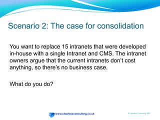 Risks and IssuesRisks impacting completionRisks if it does succeedRisks of not doingStakeholders & politics