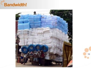10
Bandwidth!
 