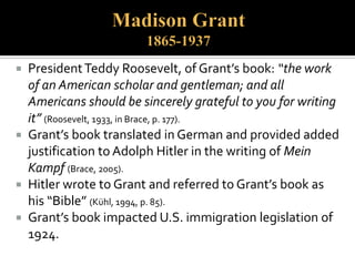  From the MiddleAges
forward,
 With the practice of
circumcision,
 Jewish men were said
to menstruate.
 