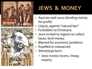  Dominican scholar
 Born 1225.
 Early proponent of “natural
law.”
 Morality based on
constraints of human
nature.
 