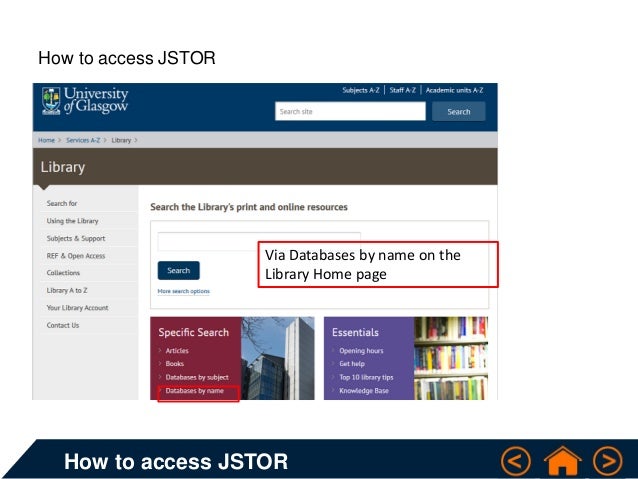Making the most of JSTOR