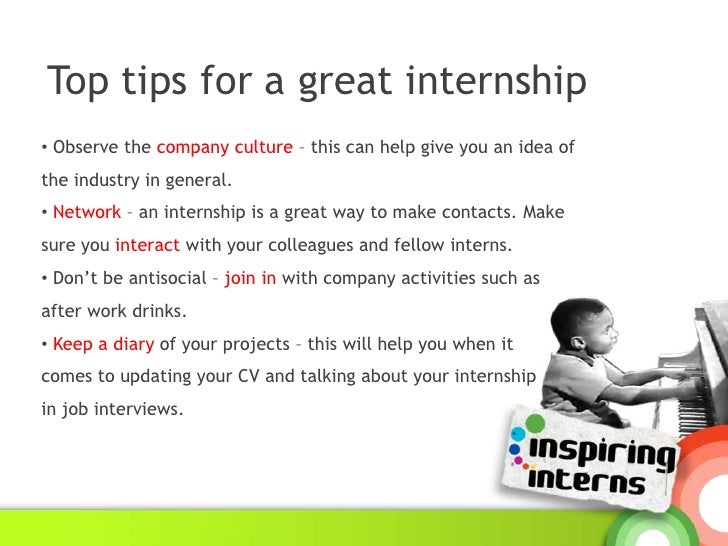 what do interns do