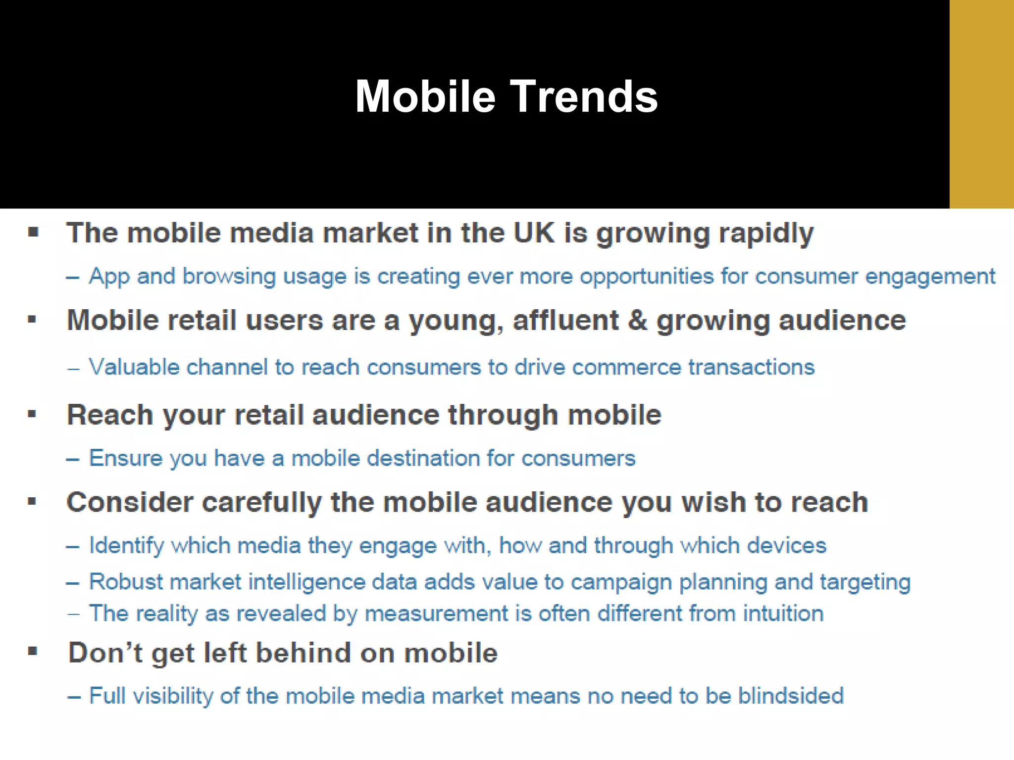 Mobile Trends

 
