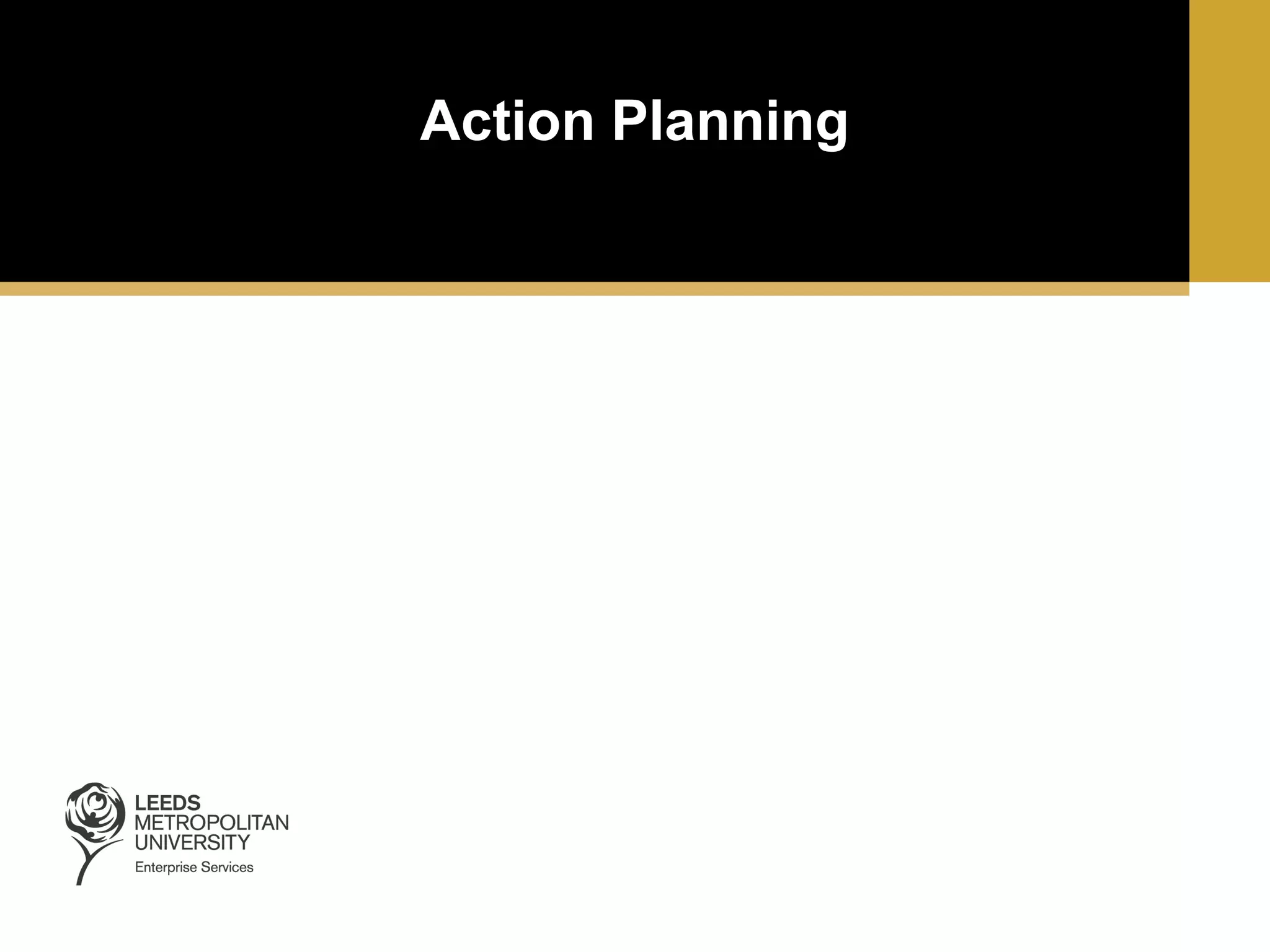 Action Planning

 