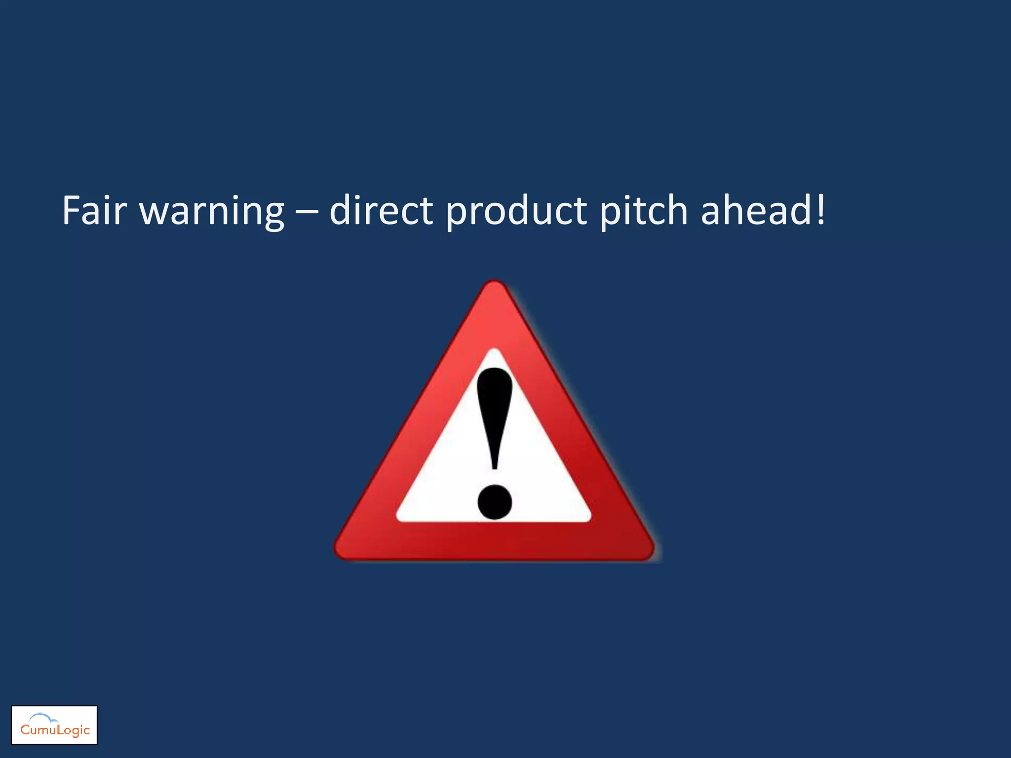 Fair warning – direct product pitch ahead!
 