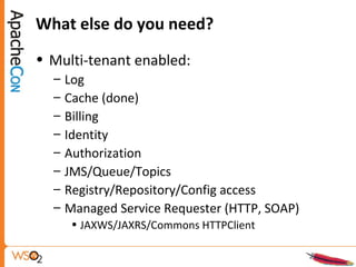 Making Apache Tomcat Multi-tenant, Elastic and Metered | PPT