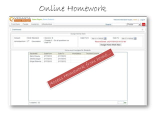 Online Homework
 