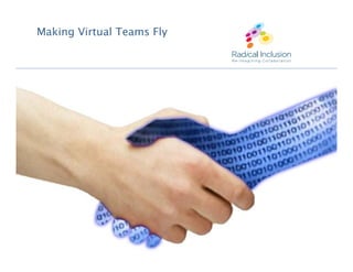 Making Virtual Teams Fly
 