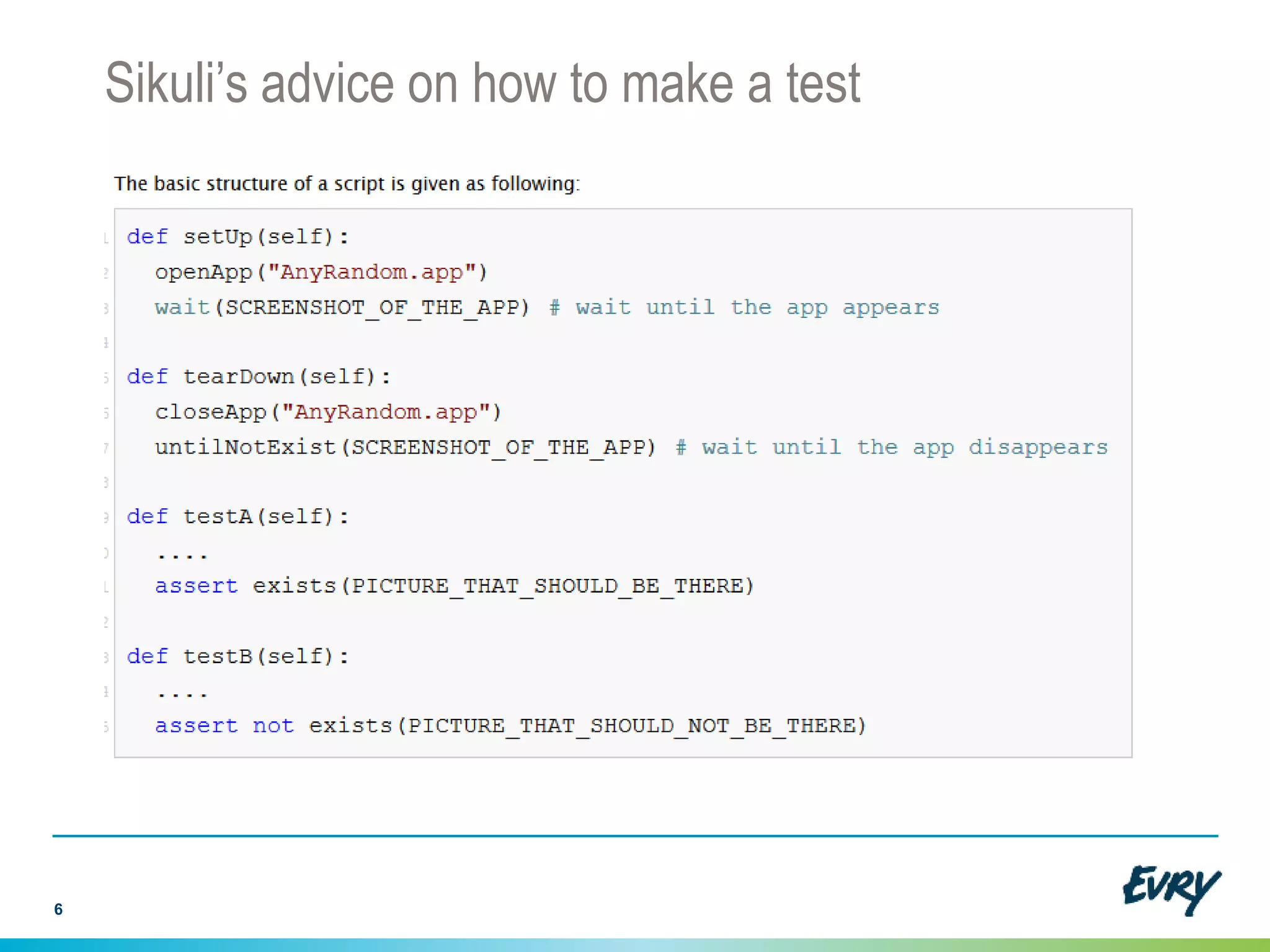Making visual gui testing agile | PPT