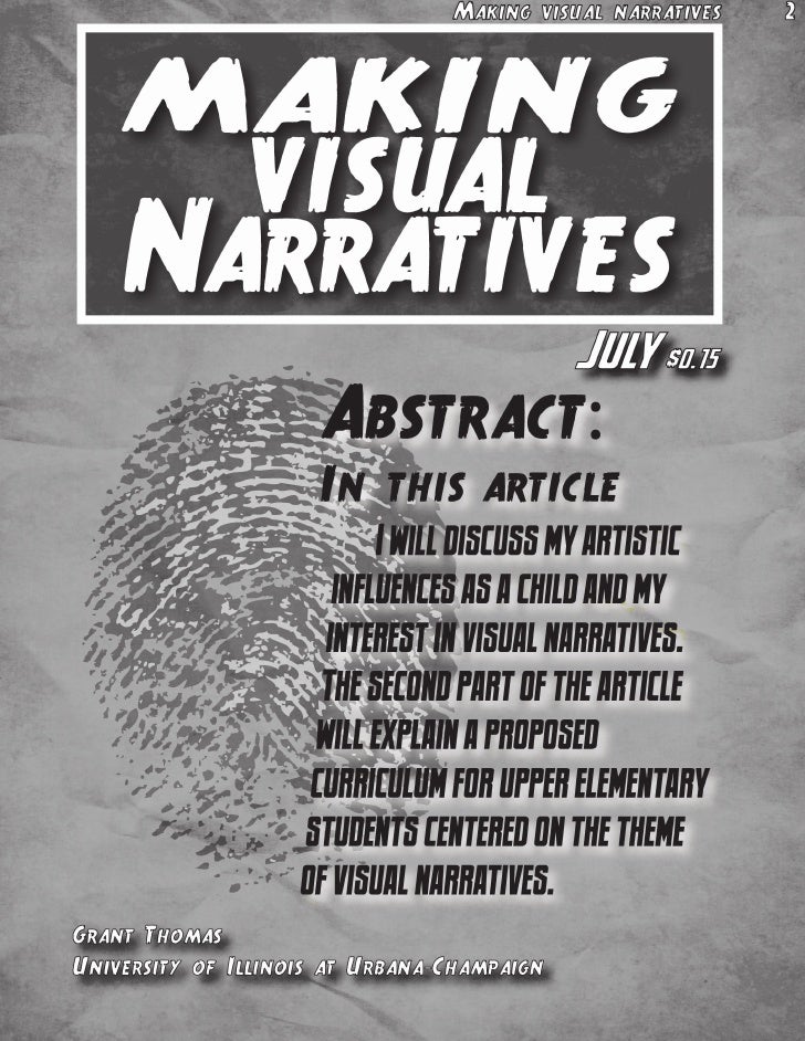 Making Visual Narratives