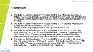 Medication safety ISMP. Making your mark targeted best practices. | PDF