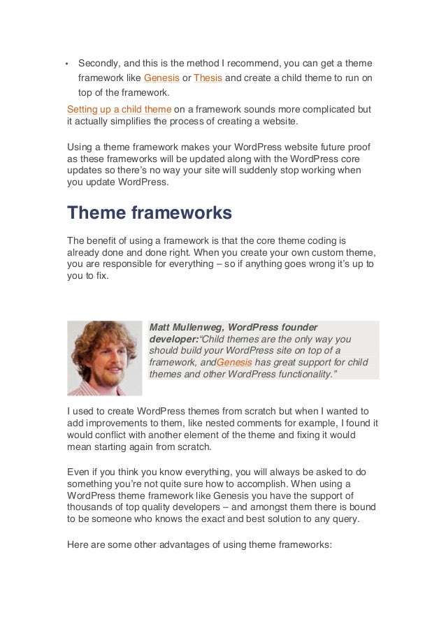 Making Your Own WordPress Theme with Genesis