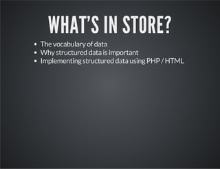 Making your website stand out with structured data Slide 3