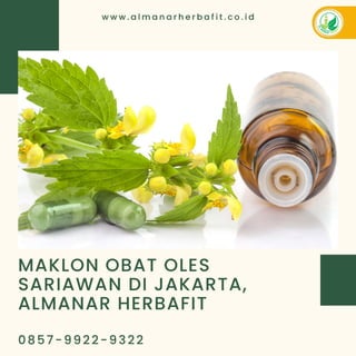 Maklon Obat Oles Sariawan Di Jakarta, Almanar Herbafit.pdf
