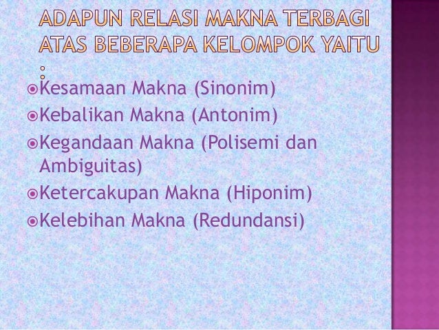 Makna kata