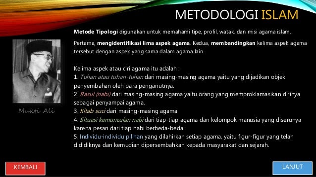 Makna Tujuan Dan Metodologi Memahami Islam