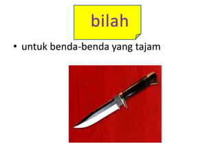 Sebilah Bahasa Malaysia : Penjodoh Bilangan | PPTX