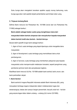 Makalah Uang dan Bank (Ekonomika Makro) | PDF