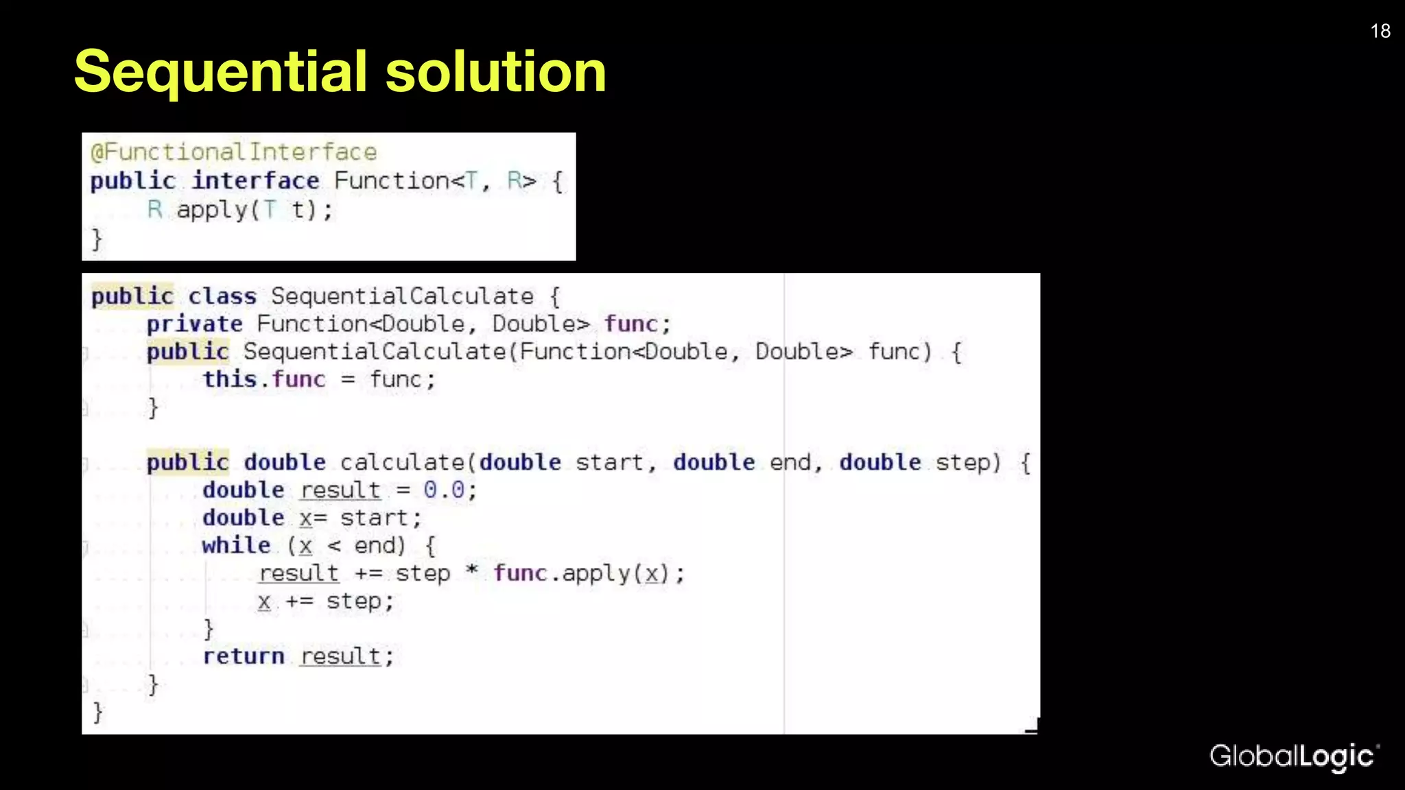 Sequential solution 18 