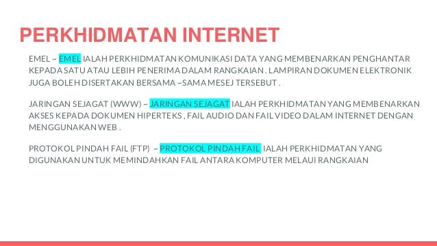 Maksud internet dan perkhidmatan internet kb1