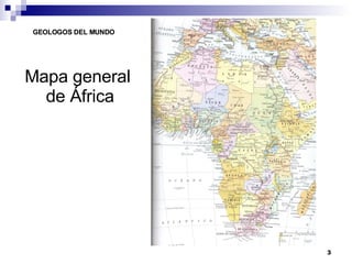 Mapa general  de África 