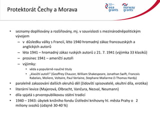 "Za závadná se považují...": cenzura v českých knihovnách po  roce 1945