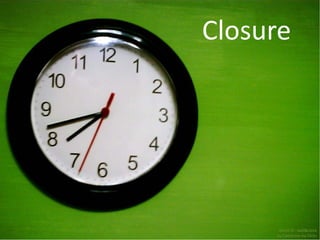 Closure




      Genie III - wall&clock
     by Cathérine via Flickr
 