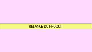 RELANCE DU PRODUIT
 