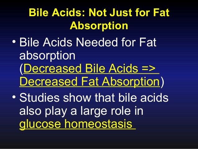 Bile Acid Malabsorption And Weight Loss