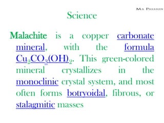 Malachite | PPT