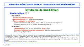 Maladies hépatiques rares et transplantation hépatique