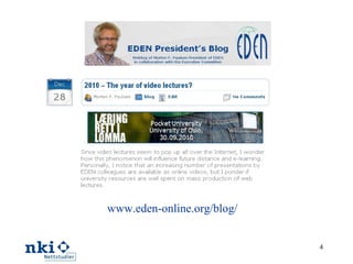 www.eden-online.org/blog/ 