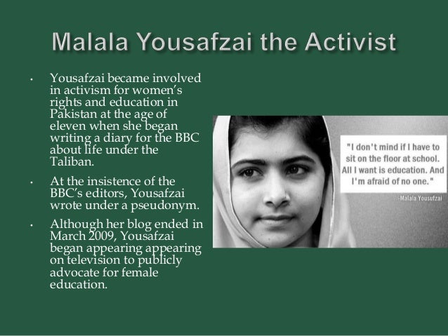 Malala yousafzai