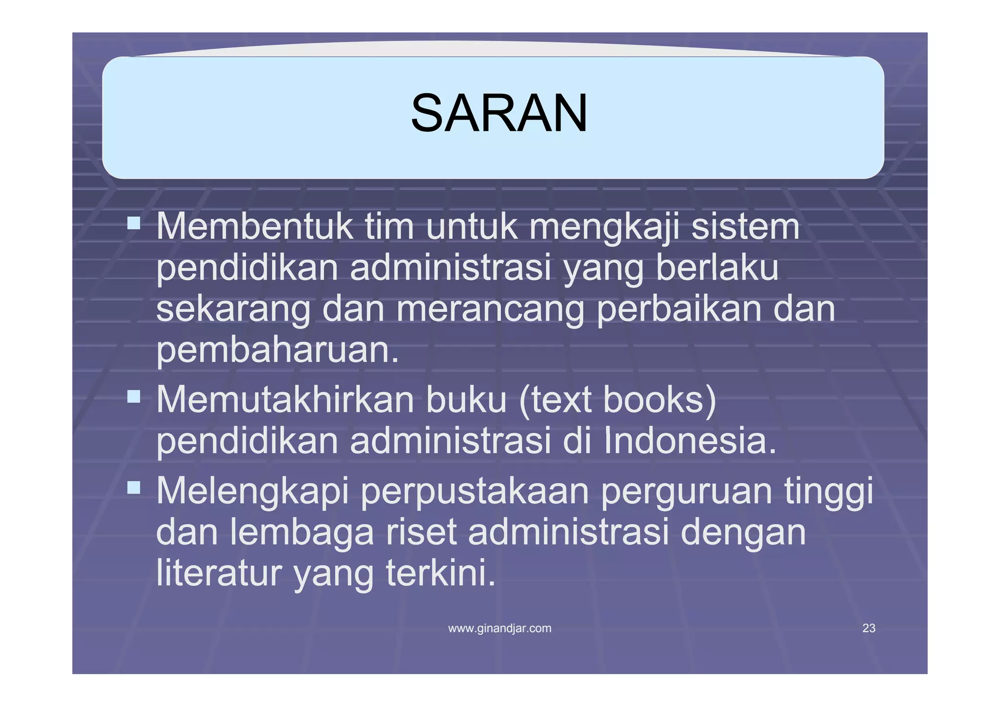 TANTANGAN ADMINISTRASI PUBLIK MEMASUKI ABAD 21