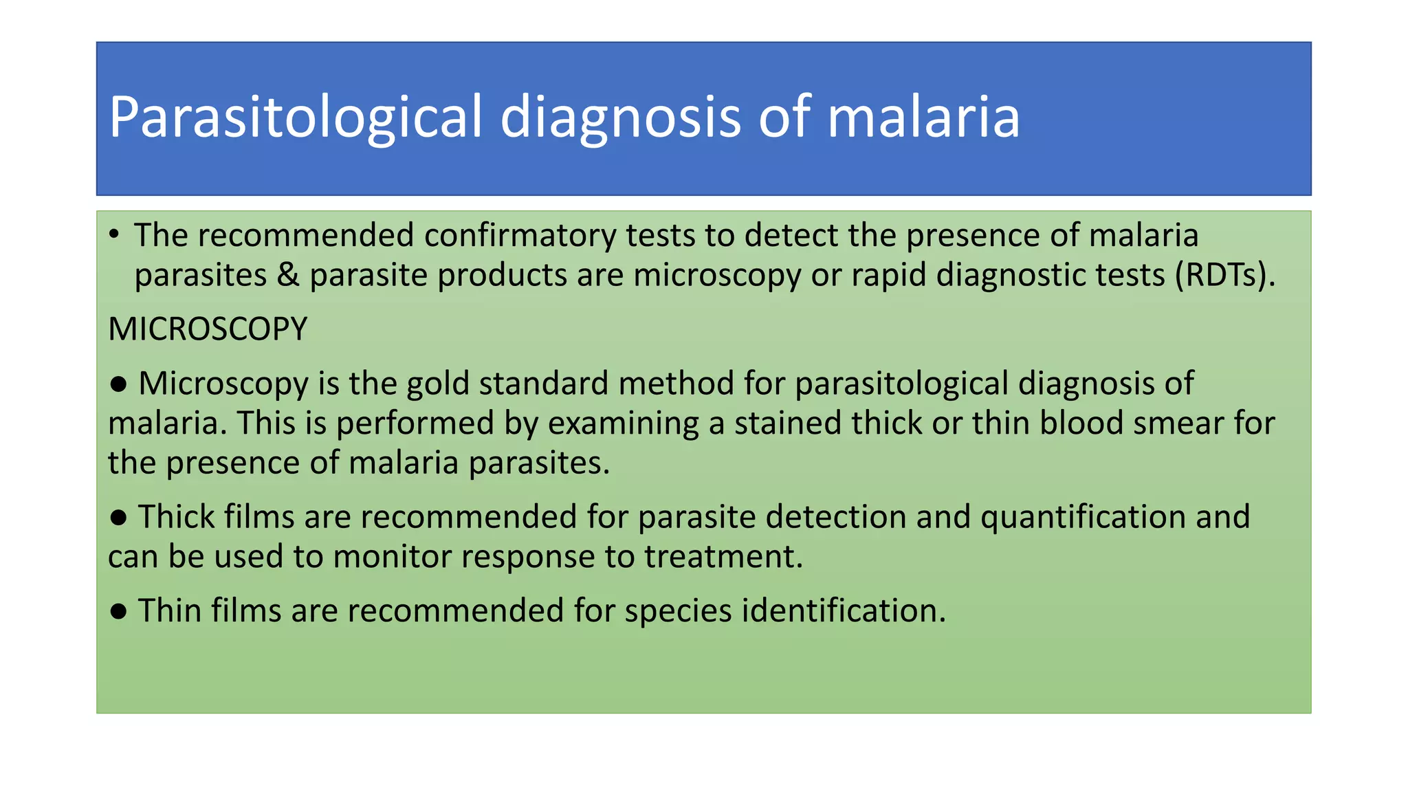 Malaria treament in kenya ppt 2020 | PPTX