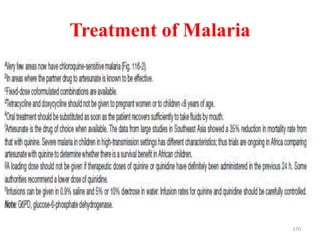 Treatment of Malaria
170
 
