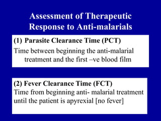 Malaria clinical | PPTX