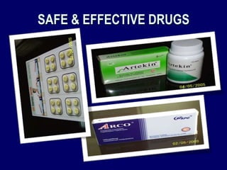 SAFE & EFFECTIVE DRUGS
 